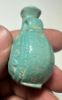 Picture of Ancient Egypt. FAIENCE COSMETIC FLASK. BEAUTIFUL COLOR. 300 B.C - 100 A.D . GRECO-ROMAN- NEW YEAR'S FLASK