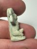 Picture of ANCIENT EGYPT.  BEAUTIFUL . GRECO - ROMAN - FAIENCE SHU AMULET . 300 B.C - 100 A.D