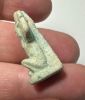 Picture of ANCIENT EGYPT.  BEAUTIFUL . GRECO - ROMAN - FAIENCE SHU AMULET . 300 B.C - 100 A.D
