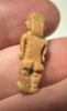 Picture of ANCIENT EGYPT.  BEAUTIFUL SHINY YELLOW COLOR. GRECO - ROMAN - FAIENCE POTAIKOS AMULET . 300 B.C - 100 A.D