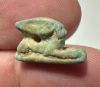 Picture of ANCIENT EGYPT.  BEAUTIFUL & SMALL. GRECO - ROMAN - FAIENCE HARE AMULET . 300 B.C - 100 A.D