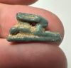 Picture of ANCIENT EGYPT.  BEAUTIFUL & SMALL. GRECO - ROMAN - FAIENCE HARE AMULET . 300 B.C - 100 A.D