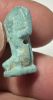 Picture of ANCIENT EGYPT.  BEAUTIFUL . GRECO - ROMAN - FAIENCE SHU AMULET . 300 B.C - 100 A.D