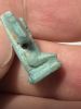 Picture of ANCIENT EGYPT.  BEAUTIFUL . GRECO - ROMAN - FAIENCE SHU AMULET . 300 B.C - 100 A.D