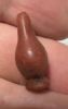 Picture of  ANCIENT EGYPT. CARNELIAN POPPY SEED AMULET. 1250 B.C  NEW KINGDOM