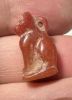 Picture of ANCIENT EGYPT, NEW KINGDOM CARNELIAN CAT AMULET. 1400 - 1200 B.C