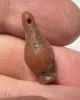 Picture of   ANCIENT EGYPT. CARNELIAN POPPY SEED AMULET. 1250 B.C  NEW KINGDOM