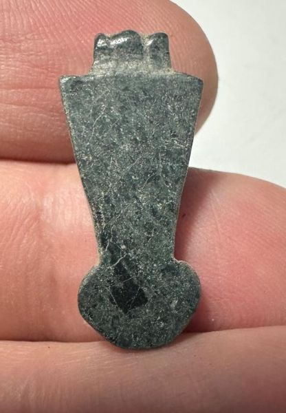 Picture of ANCIENT EGYPT, NEW KINGDOM STONE MENAT AMULET / PENDANT. 1400 - 1100 B.C