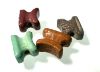 Picture of ANCIENT EGYPT.   GRECO - ROMAN . LOT OF 4  FAIENCE HEAD REST AMULETS . 300 B.C - 100 A.D