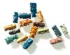 Picture of ANCIENT EGYPT.   GRECO - ROMAN . LOT OF 16  FAIENCE BES AMULETS . 300 B.C - 100 A.D