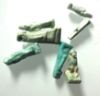 Picture of ANCIENT EGYPT.   GRECO - ROMAN . LOT OF 7  FAIENCE  AMULETS . 300 B.C - 100 A.D