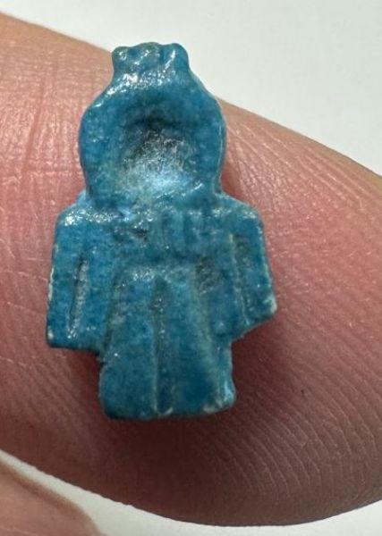 Picture of ANCIENT EGYPT.   GRECO - ROMAN .  FAIENCE TYET AMULETS . 300 B.C - 100 A.D
