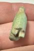 Picture of ANCIENT EGYPT.  BEAUTIFUL SHINY OLIVE GREEN COLOR. GRECO - ROMAN - FAIENCE CROWN OF UPPER EGYPT  AMULET . 300 B.C - 100 A.D