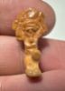 Picture of ANCIENT EGYPT.  BEAUTIFUL COLOR. GRECO - ROMAN - FAIENCE SHU AMULET . 300 B.C - 100 A.D