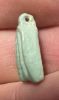 Picture of ANCIENT EGYPT.  BEAUTIFUL COLOR. GRECO - ROMAN - FAIENCE LOTUS FLOWER AMULET . 300 B.C - 100 A.D