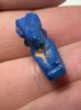 Picture of ANCIENT EGYPT.  BEAUTIFUL COLOR. GRECO - ROMAN - FAIENCE HARE AMULET . 300 B.C - 100 A.D