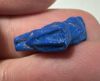 Picture of ANCIENT EGYPT.  BEAUTIFUL COLOR. GRECO - ROMAN - FAIENCE HARE AMULET . 300 B.C - 100 A.D