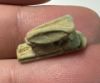 Picture of ANCIENT EGYPT.  BEAUTIFUL COLOR. GRECO - ROMAN - FAIENCE HARE AMULET . 300 B.C - 100 A.D
