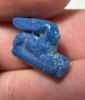 Picture of ANCIENT EGYPT.  BEAUTIFUL COLOR. GRECO - ROMAN - FAIENCE HARE AMULET . 300 B.C - 100 A.D