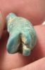 Picture of ANCIENT EGYPT.  BEAUTIFUL COLOR. GRECO - ROMAN - FAIENCE CROWN OF UPPER EGYPT  AMULET . 300 B.C - 100 A.D