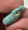 Picture of ANCIENT EGYPT.  BEAUTIFUL COLOR. GRECO - ROMAN - FAIENCE CROWN OF UPPER EGYPT  AMULET . 300 B.C - 100 A.D