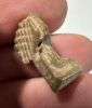 Picture of ANCIENT EGYPT.  BEAUTIFUL COLOR. GRECO - ROMAN - FAIENCE SHU AMULET . 300 B.C - 100 A.D