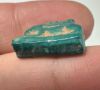 Picture of ANCIENT EGYPT.  BEAUTIFUL COLOR. GRECO - ROMAN - FAIENCE HARE AMULET . 300 B.C - 100 A.D