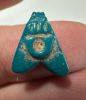 Picture of ANCIENT EGYPT.  BEAUTIFUL COLOR. GRECO - ROMAN - FAIENCE FLY AMULET . 300 B.C - 100 A.D