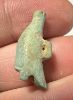 Picture of ANCIENT EGYPT.  BEAUTIFUL COLOR. GRECO - ROMAN - FAIENCE CROWN OF UPPER EGYPT  AMULET . 300 B.C - 100 A.D