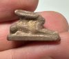 Picture of ANCIENT EGYPT.  BEAUTIFUL COLOR. GRECO - ROMAN - FAIENCE HARE AMULET . 300 B.C - 100 A.D