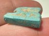 Picture of ANCIENT EGYPT.  BEAUTIFUL COLOR. GRECO - ROMAN - FAIENCE HARE AMULET . 300 B.C - 100 A.D