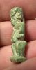 Picture of ANCIENT EGYPT.  BEAUTIFUL COLOR. GRECO - ROMAN - FAIENCE POTAIKOS AMULET . 300 B.C - 100 A.D