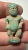 Picture of ANCIENT EGYPT.  BEAUTIFUL & LARGE COLOR. GRECO - ROMAN - FAIENCE POTAIKOS AMULET . 300 B.C - 100 A.D