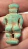 Picture of ANCIENT EGYPT.  BEAUTIFUL & LARGE COLOR. GRECO - ROMAN - FAIENCE POTAIKOS AMULET . 300 B.C - 100 A.D