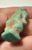 Picture of ANCIENT EGYPT.  BEAUTIFUL & LARGE COLOR. GRECO - ROMAN - FAIENCE POTAIKOS AMULET . 300 B.C - 100 A.D