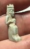 Picture of ANCIENT EGYPT. GRECO - ROMAN - FAIENCE ISIS NURSING HORUS AMULET . 300 B.C - 100 A.D