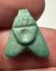 Picture of ANCIENT EGYPT.  BEAUTIFUL COLOR. GRECO - ROMAN - FAIENCE FLY AMULET . 300 B.C - 100 A.D