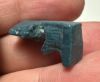 Picture of ANCIENT EGYPT.  BEAUTIFUL COLOR. GRECO - ROMAN - FAIENCE SHU AMULET . 300 B.C - 100 A.D
