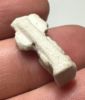 Picture of ANCIENT EGYPT.  BEAUTIFUL COLOR. GRECO - ROMAN - FAIENCE SHU AMULET . 300 B.C - 100 A.D