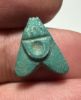 Picture of ANCIENT EGYPT.  BEAUTIFUL COLOR. GRECO - ROMAN - FAIENCE FLY AMULET . 300 B.C - 100 A.D