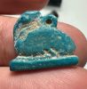Picture of ANCIENT EGYPT.  BEAUTIFUL COLOR. GRECO - ROMAN - FAIENCE IBIS AMULET . 300 B.C - 100 A.D