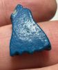 Picture of ANCIENT EGYPT.  BEAUTIFUL COLOR. GRECO - ROMAN - FAIENCE LOTUS FLOWER  AMULET . 300 B.C - 100 A.D