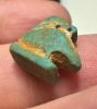 Picture of ANCIENT EGYPT.  BEAUTIFUL COLOR. GRECO - ROMAN - FAIENCE IBIS AMULET . 300 B.C - 100 A.D