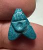 Picture of ANCIENT EGYPT.  BEAUTIFUL COLOR. GRECO - ROMAN - FAIENCE FLY AMULET . 300 B.C - 100 A.D