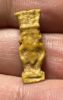 Picture of ANCIENT EGYPT.  BEAUTIFUL COLOR. GRECO - ROMAN - FAIENCE BES AMULET . 300 B.C - 100 A.D