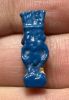 Picture of ANCIENT EGYPT.  BEAUTIFUL COLOR. GRECO - ROMAN - FAIENCE BES AMULET . 300 B.C - 100 A.D