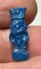 Picture of ANCIENT EGYPT.  BEAUTIFUL COLOR. GRECO - ROMAN - FAIENCE BES AMULET . 300 B.C - 100 A.D