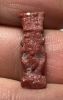 Picture of ANCIENT EGYPT.  BEAUTIFUL COLOR. GRECO - ROMAN - FAIENCE BES AMULET . 300 B.C - 100 A.D