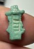 Picture of ANCIENT EGYPT.  BEAUTIFUL COLOR. GRECO - ROMAN - FAIENCE  AMULET . 300 B.C - 100 A.D