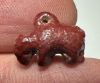 Picture of ANCIENT EGYPT.  BEAUTIFUL COLOR. GRECO - ROMAN - FAIENCE SOW AMULET . 300 B.C - 100 A.D
